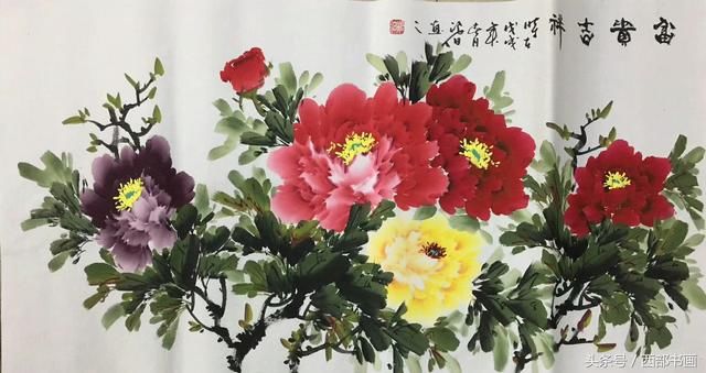 诗书画 l 美人醉语园中烟