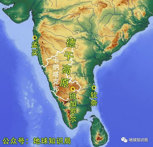 源于山区的多条河流都流经了迈索尔高原,这里也成为东海岸很多地区的