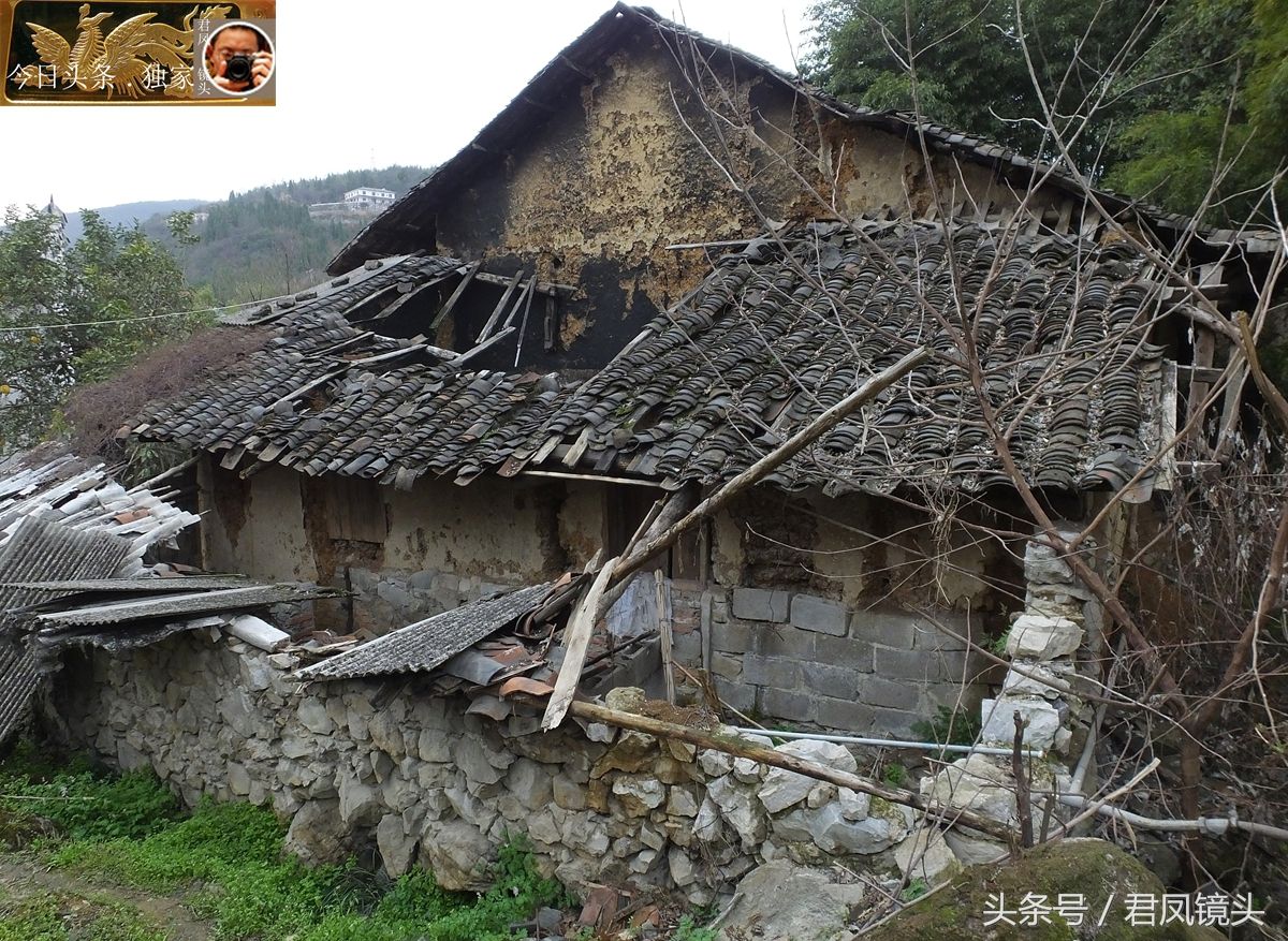 湖北宜昌:乡村农家楼房靓丽!土墙瓦屋任其自然