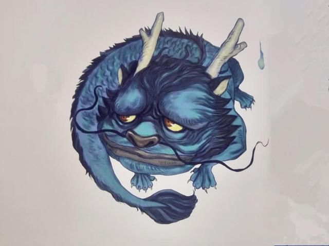 它是龙族中最萌的神兽,长着龙头却胆小如鼠,平