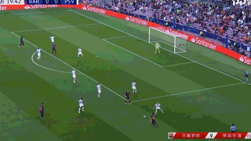 一脚穿透4人!梅西再现手术刀传球,解说直呼:不