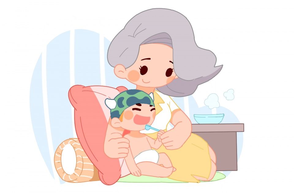 吃盐等于有劲,1岁以内给宝宝吃这几种食物就是