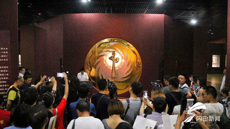 三星堆、金沙遗址出土文物山东博物馆展出 神秘故事引围观 三星堆、金沙遗址出土文物山东博物馆展出 神秘故事引围观