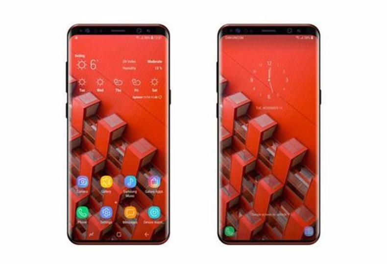 无下巴!三星S9正面曝光,比苹果X好看