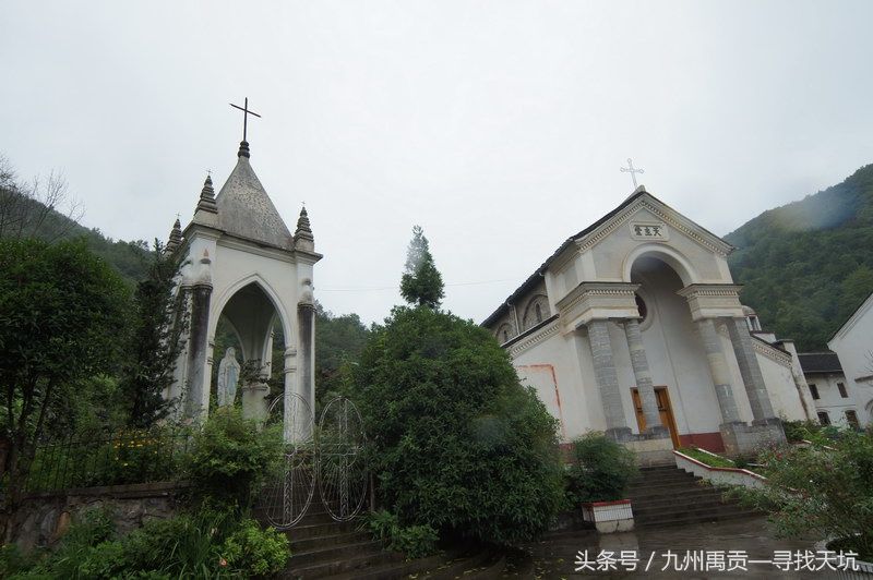 清代古教堂,湖北宜昌长阳县大堰乡石磙淌村天