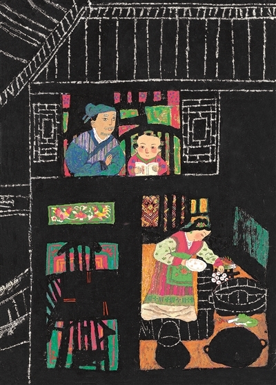 蔡皋:儿童是我的灯 我把灯举高点 照亮的地方就多一点