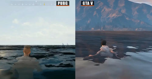 Gta5 最低画质vs Pubg 最高画质 传说中的高级黑 360游戏管家资讯站 懂你的游戏媒体