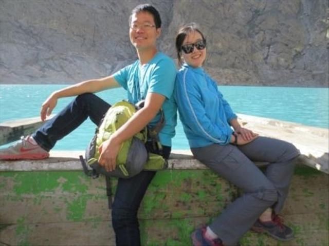 中国旅游的巴基斯坦游客,下飞机热情和中国人