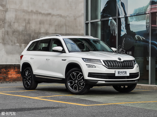 斯柯达7座SUV新车上市图片价格 大众轿跑中型