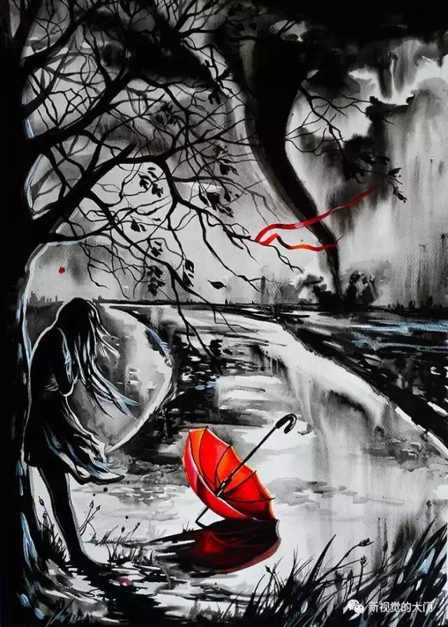 孩子独特的思想感觉情感创作出的"灵魂升华"作品