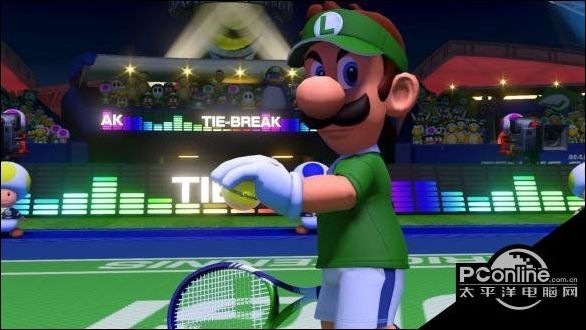 马里奥网球Aces娱乐联机实况解说视频 游戏好