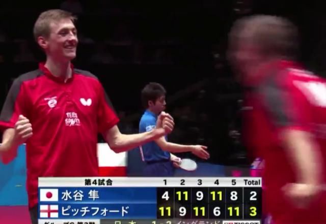 樊振东没看错人!英国小哥连赢张本智和水谷隼