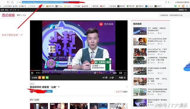 今日头条、西瓜视频、快手、抖音等视频下载方