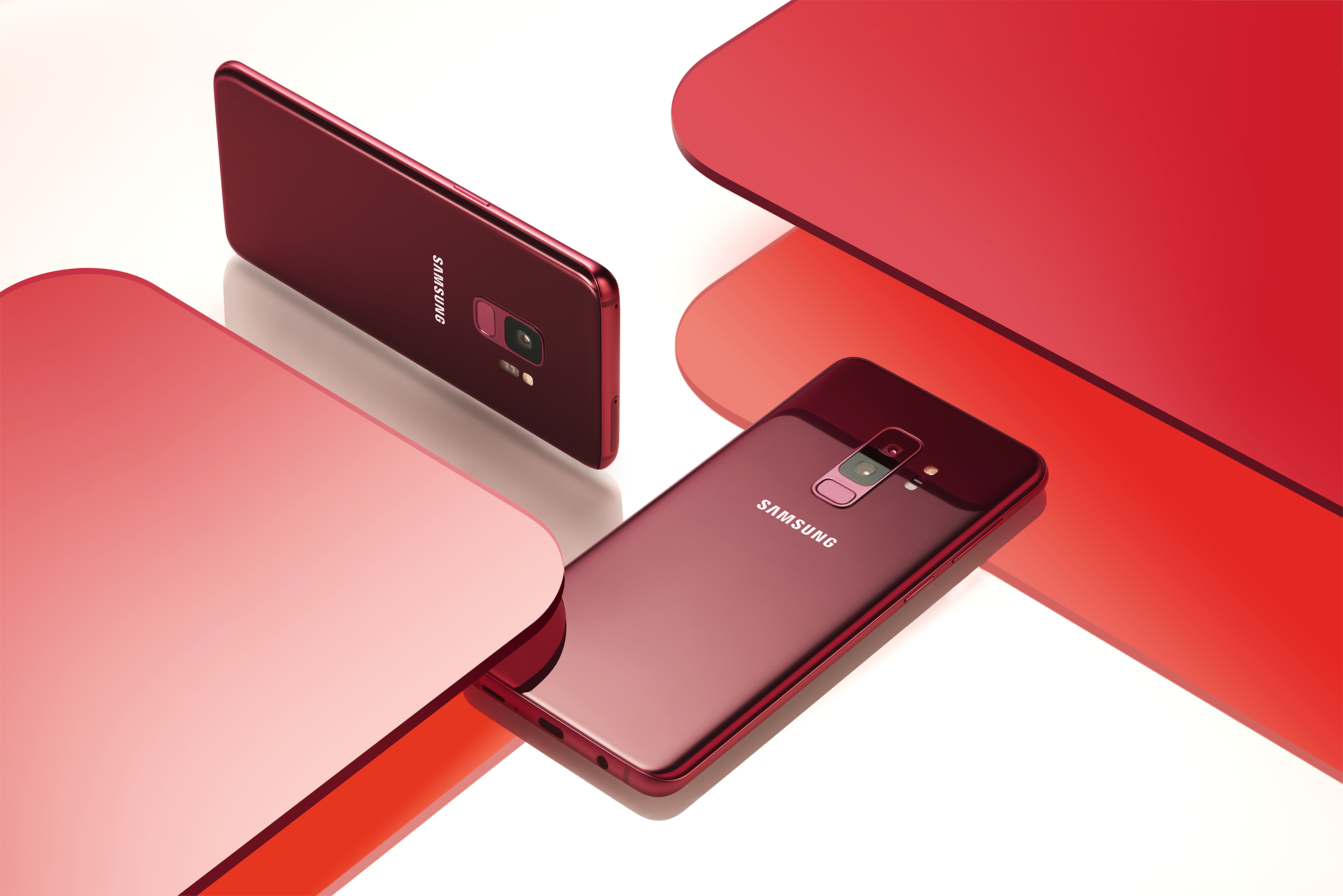 对的颜色万里挑一 三星S9勃艮第红完美诠释她