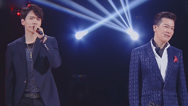 于毅高云翔合唱《小镇姑娘》 瞬间点燃全场