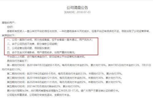 2018年P2P平台暴雷炸雷名单 哪些互联网金融