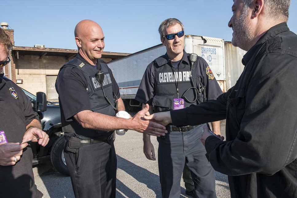 活动获得了警方的协助