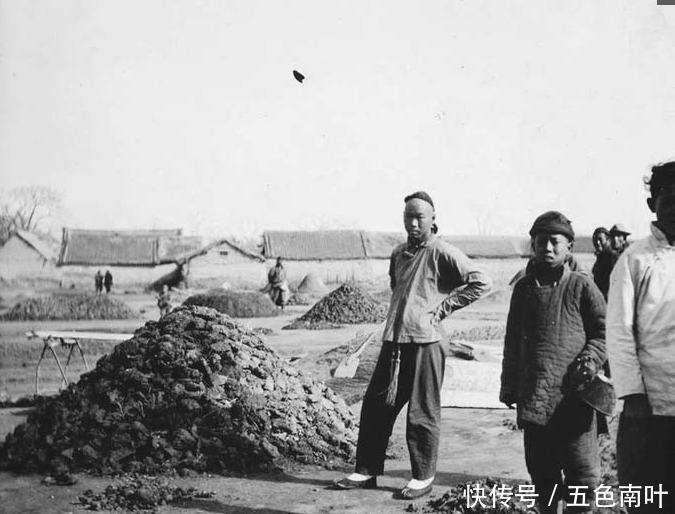 美国摄影师拍摄的民国老照片,农村的贫穷落后