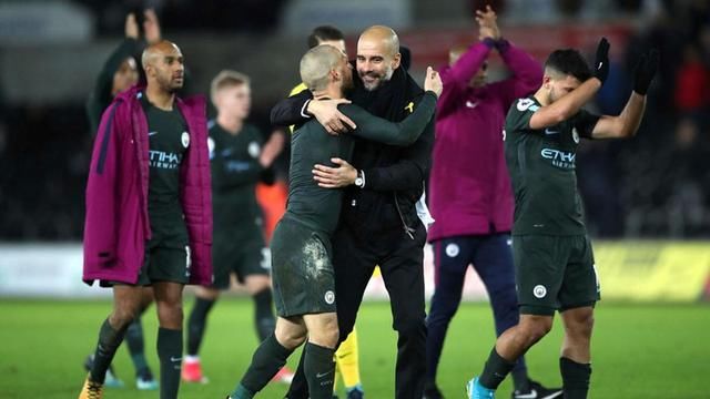 曼城本赛季至今面对TOP6保持全胜,英超连一个