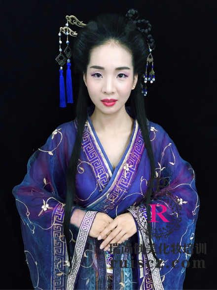 瑞尚创美影视班 中国历代妆面造型演示,想进组