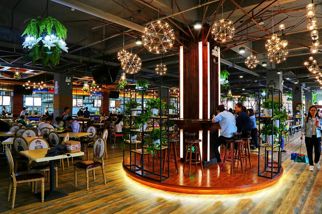 郑州大学一处餐厅文艺气息"爆棚"