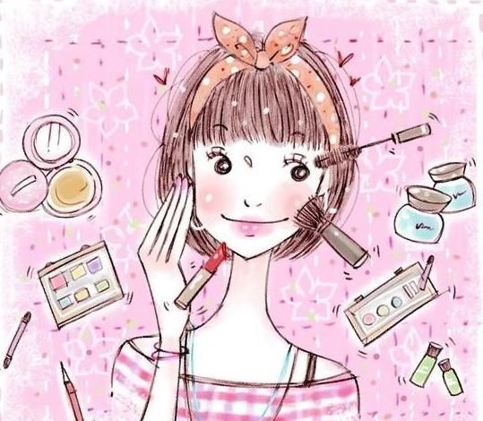 一个精致猪猪女孩最基础的护肤品和化妆品,应