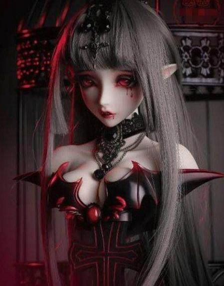 十二星座专属暗黑芭比娃娃,双鱼座美出天际,双