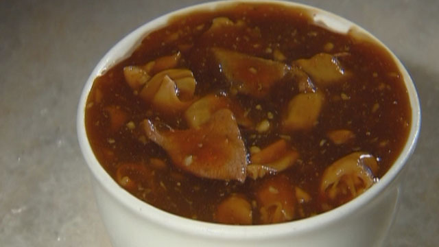 炒肝 淀粉汤为何人人都爱喝