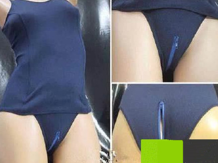 16、带拉链的女士内衣:方便女士在海滩方便用途,太有想象力了!问题是真的方便吗还是别有用途HOHO。