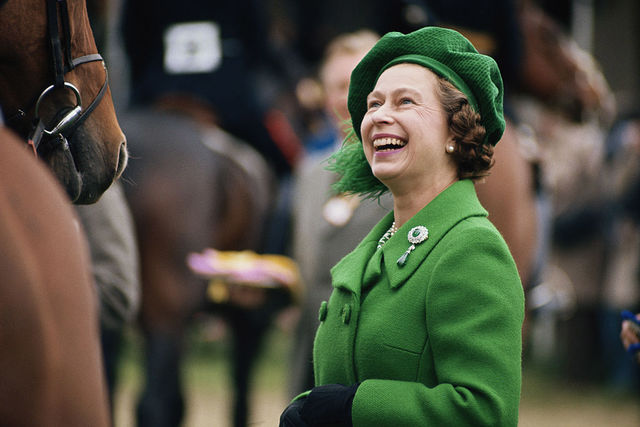 1954年,28岁的伊丽莎白女王