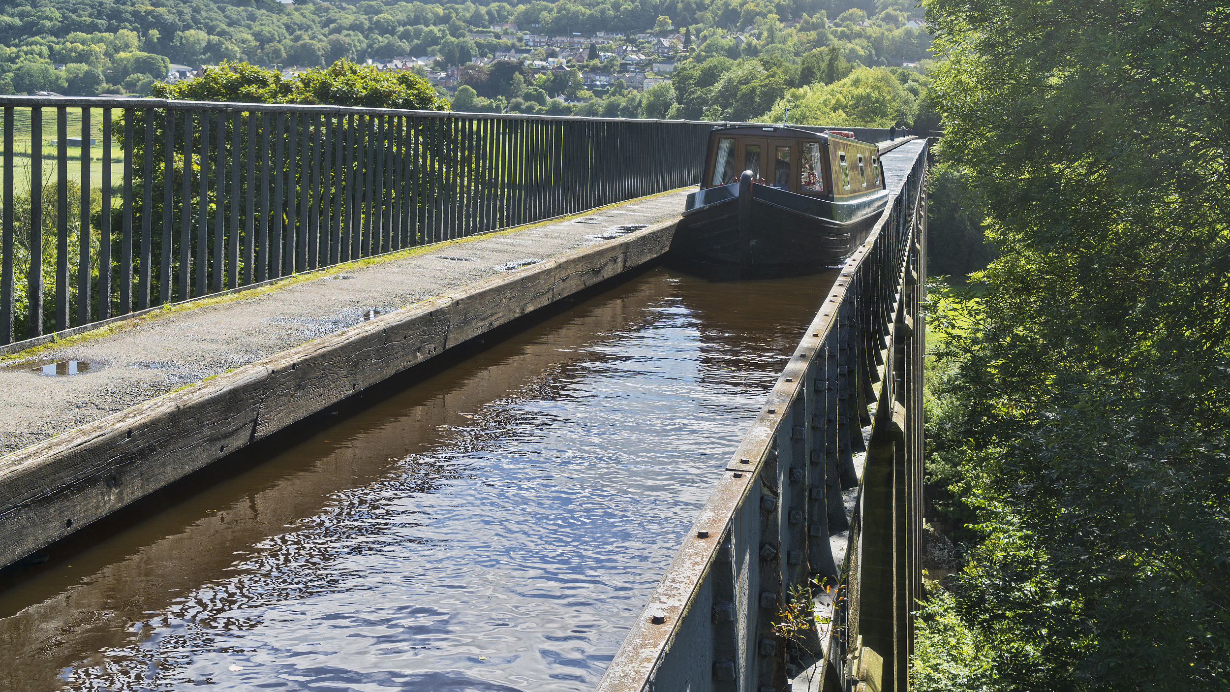 庞特基西斯特输水道及运河 英国Pontcysyllte Aqueduct and Canal(UK) 庞特基西斯特输水道及运河 英国Pontcysyllte Aqueduct and Canal(UK)
