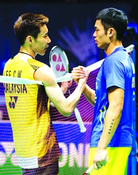 “相爱相杀”林丹、李宗伟:不再是为比赛 “相爱相杀”林丹、李宗伟:不再是为比赛