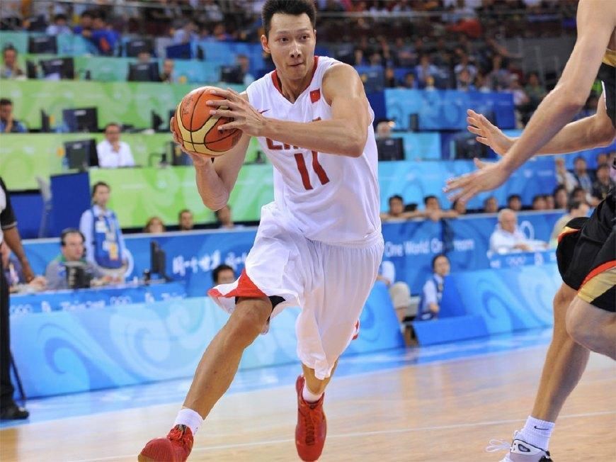 08奥运会中国59-55险胜德国,姚明得了25分,其