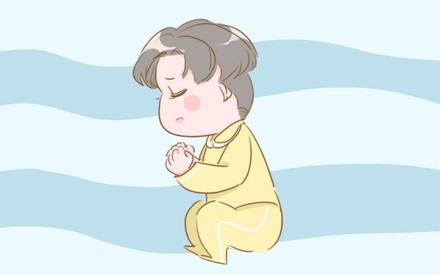 宝宝睡觉时喜欢把手举到头顶,妈妈说萌萌哒,长