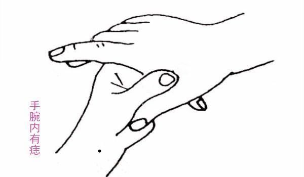 胸口有痣胸怀大志,脚底有痣是志在他乡.