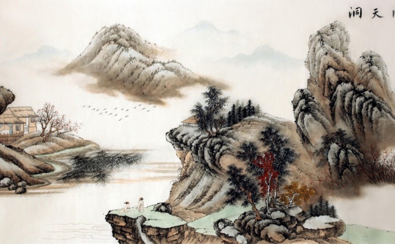 读睡古诗词欣赏 红尘过往皆为客,浊浪奔流还剩