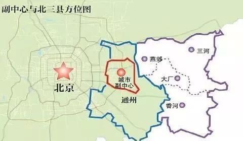 北三县将与通州区规划整合,助力城市副中心建