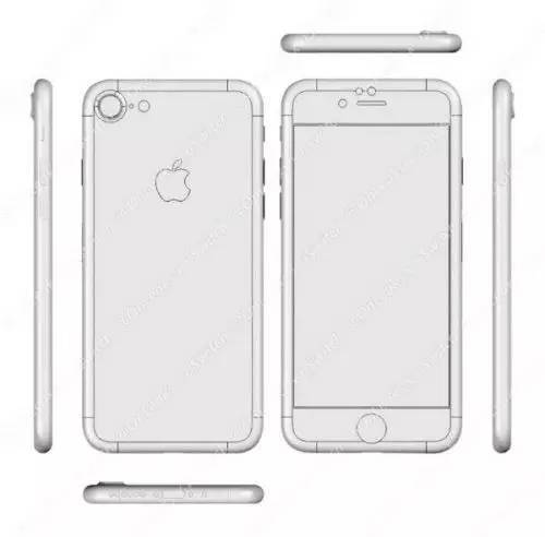 供应商爆料iphone 7手机设计图纸