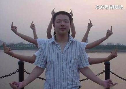 好玩吧搞笑段子笑话趣图:男同事夸女同事面相