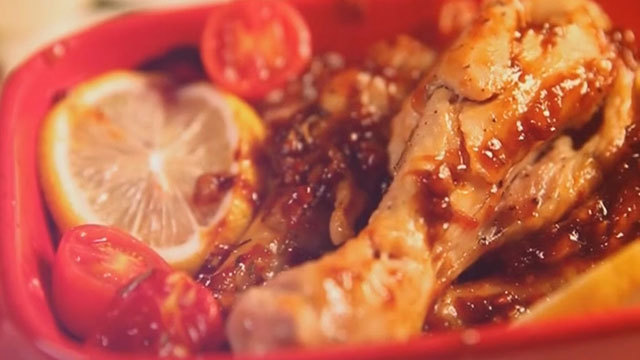 《快乐生活一点通》20180522迷迭香烤鸡腿