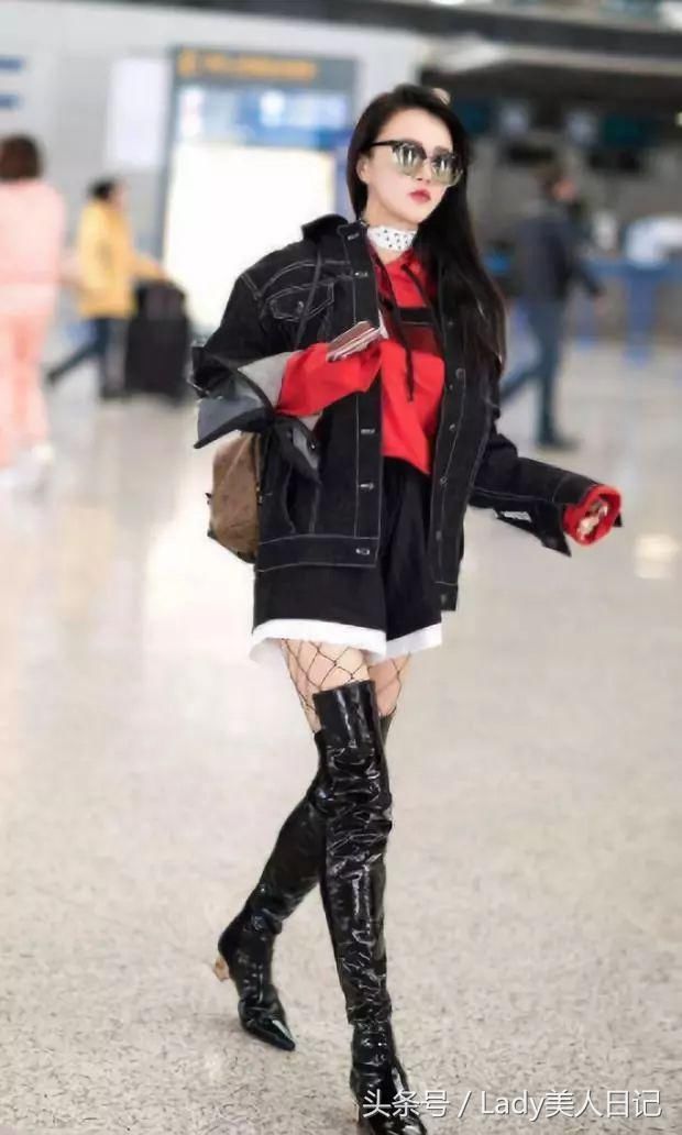 冉莹颖自信是对的!这胸这臀不穿紧身裙凹出来