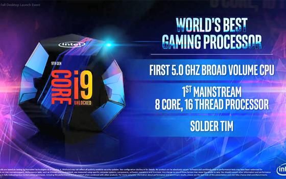 千呼万唤始出来,Intel第九代酷睿i9处理器正式发