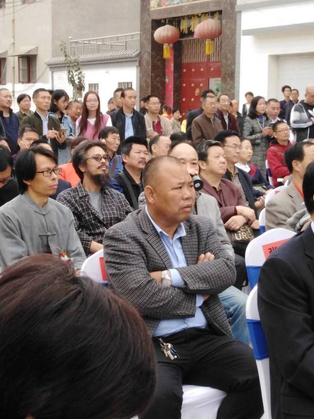 著名国画大家王金岭故居挂牌仪式及师生书画