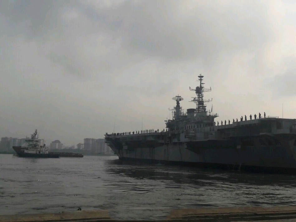 印度维拉特号航母退役:海军实力彻底落后中国