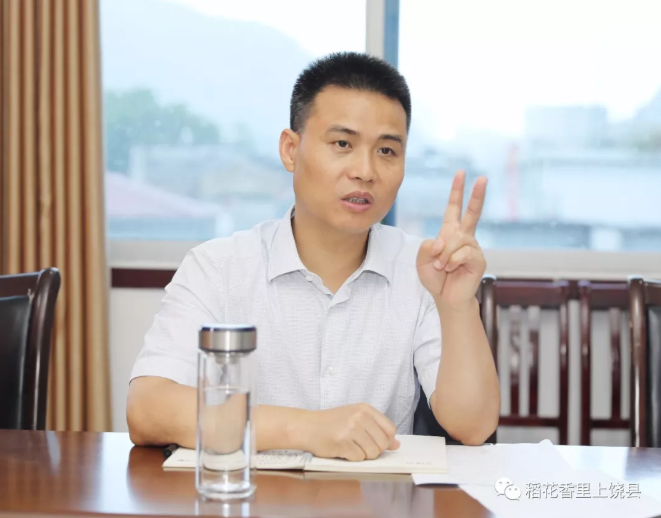 何党生现场调度灵山峡谷小镇创建4A景区工作