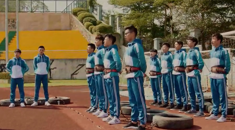 网络剧《蔚蓝50米》第三集