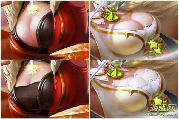 《王者荣耀》女英雄封胸合集 妖娆美人变身清