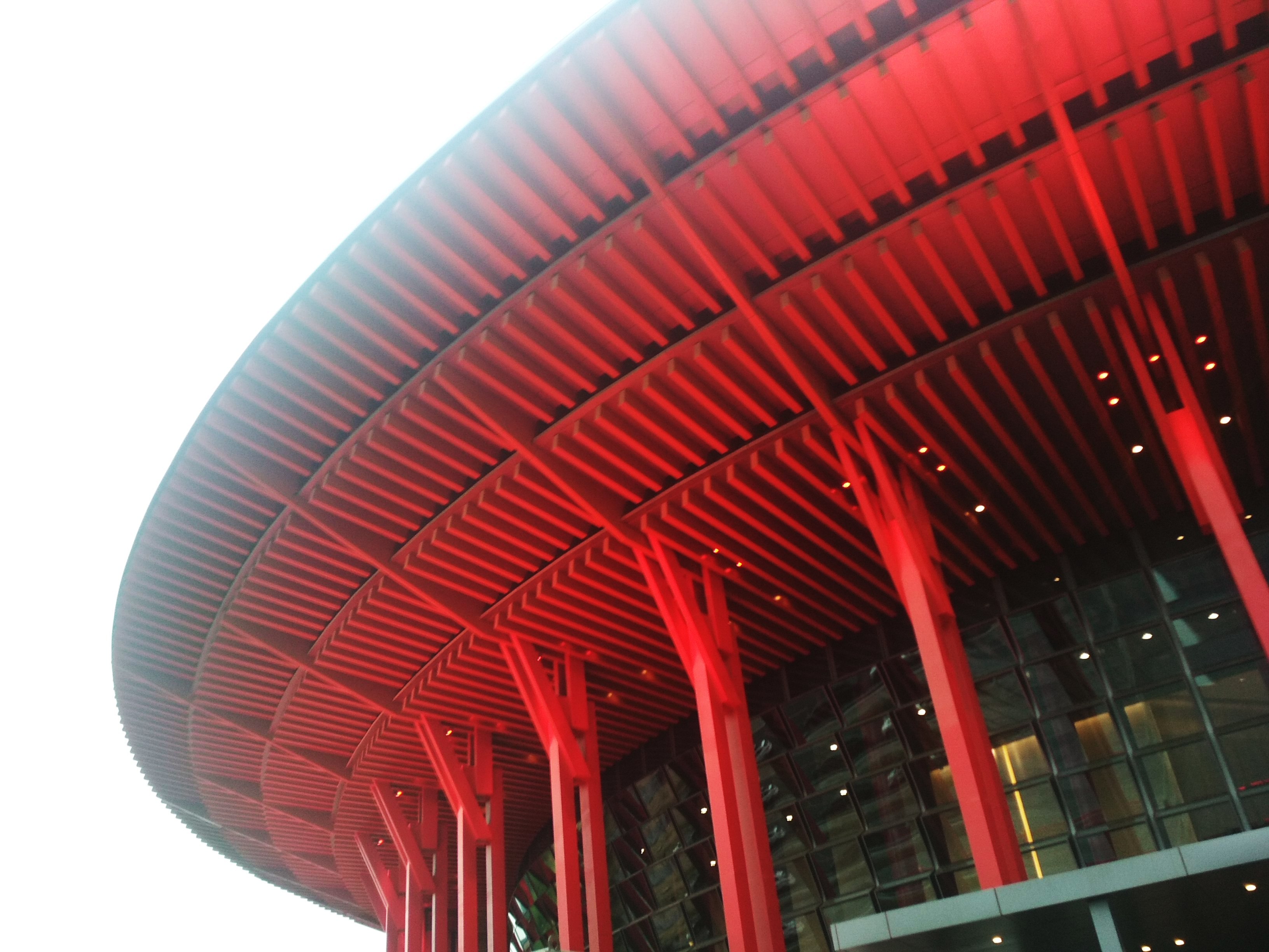 第八届北京国际电影节闭幕式举办地点——雁栖湖会展中心。