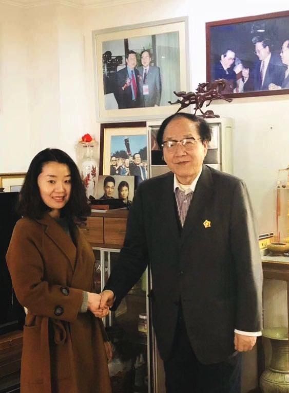 中国互联网创业女神齐淇与中国巴菲特陈九霖共