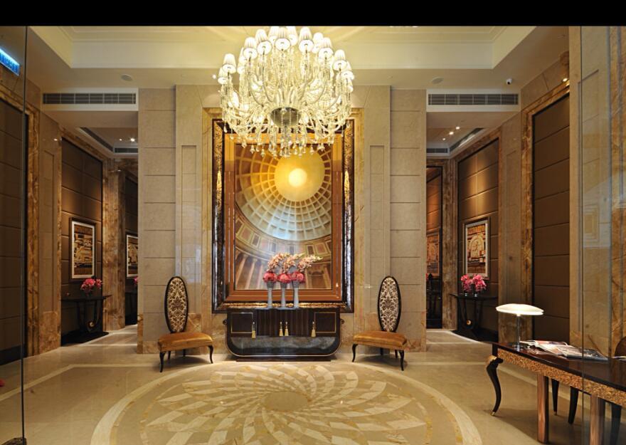 邓建良室内设计--样板房及入户大堂